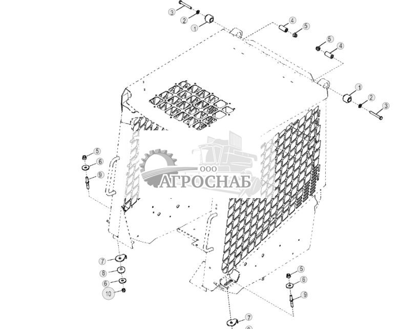 Изоляторы кабиныкрепления навеса - ST284 251.jpg